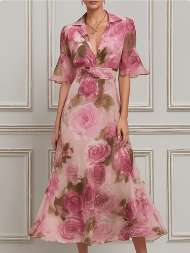 Elegantes schickes kleid - elegantes,