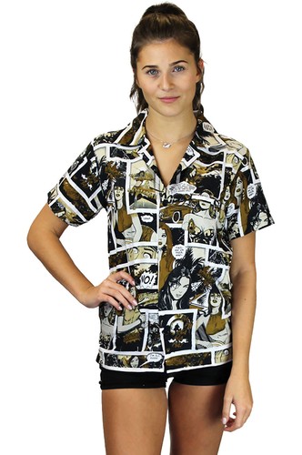 Funky hawaiibluse comic - funky,