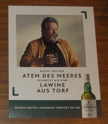 Seltene werbung laphroaig - seltene,