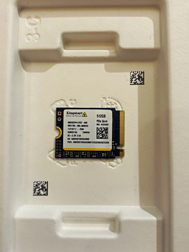 Kingston interne ssd 512 - m.2,