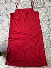Tchibo Nachthemd Hängerchen Pyjiama Nachtkleid Gr.M/40/38 Damen Nachtwäsche rot