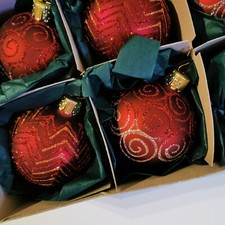 Christborn 6x Weihnachtskugeln