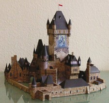Kartonmodell Reichsburg Cochem