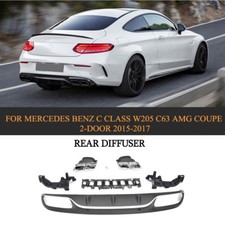 PP Black Diffuser Rear Bumper