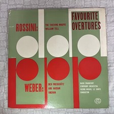 Favourite Overtures By Rossini And Weber Radio Frankfurt Symph