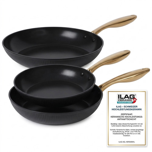 Bratpfannen set teilig 24 - 3-teilig, 20