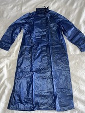 80er Jahre PVC Regenmantel von