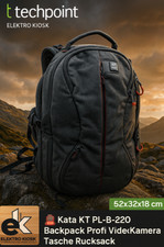 ? Kata KT PL-B-220 Backpack Profi Video Kamera Tasche Rücksack 52x32x18 cm
