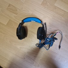 Gaming Headset inkl. Mikrofon, LED Beleuchtung gebraucht, Beschreibung beachten