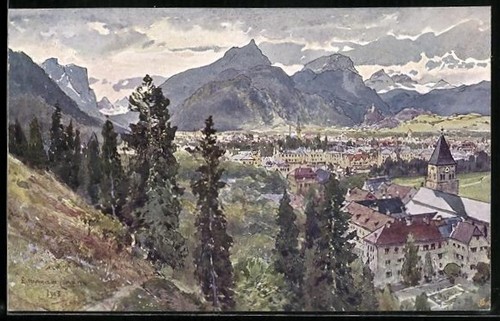 Künstler edward harrison - künstler-ak,