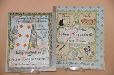 Antike Kinderbücher - Lothar Meggendorfer - zwei kleine Bücher - um 1890