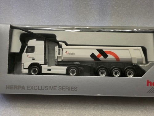 Holcim sattelkipper mit volvo - sattelkipper,