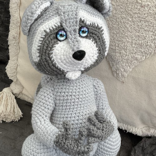 Gehäkeltes waschbär - gehäkeltes,