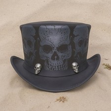 Steampunk Totenkopf Zylinder