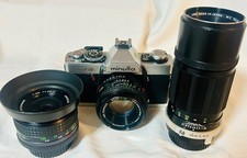 MINOLTA XG9 inkl. 3 x MINOLTA