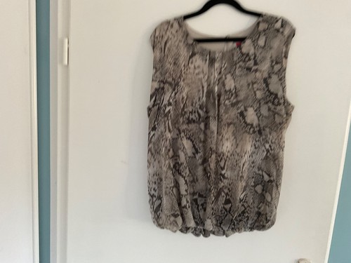 Damen blusentop animal - damen, gr.44
