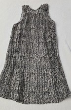 Damen schöne Plissee Kleid