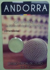 Andorra 2 Euro Münzkarte 2016