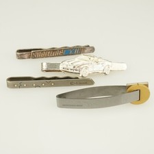 LOT 4 Stk. MERCEDES-BENZ Krawattennadel Schmuck jewellry Oldtimer Fanclub RAR