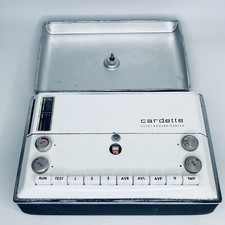 Vintage Cardette Elektrokardiogramm EKG Kardiograph elektrisches Medizinprodukt SP/RP
