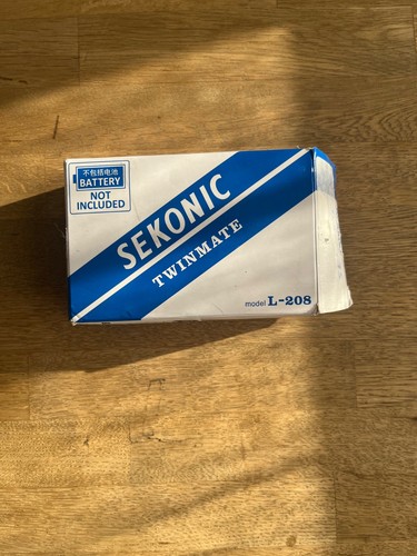 Sekonic 208 twinmate analog - sekonic, l-208