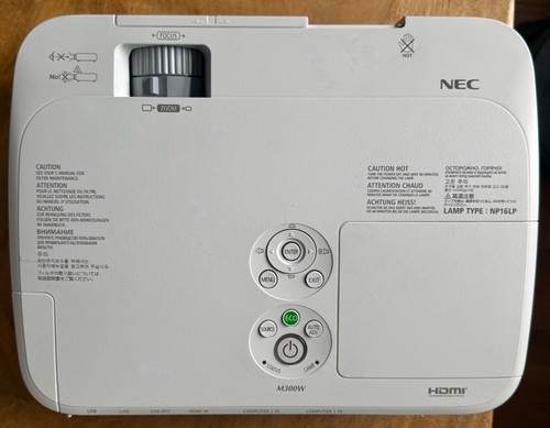 Beamer nec m300c mit - beamer,