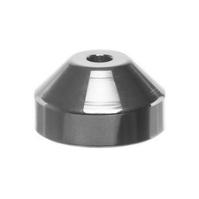 45 RPM Adapter - 7" Single Puck (Edelstahl) Silver