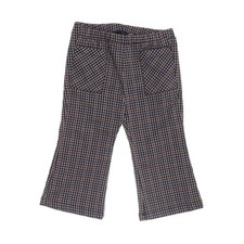 Zara, Hose, Größe: 80, Braun/Schwarz/Weiß, Elasthan/Polyester/Viskose, Karo #Evd