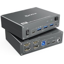 KVM Switch 2 PC 2 Monitore