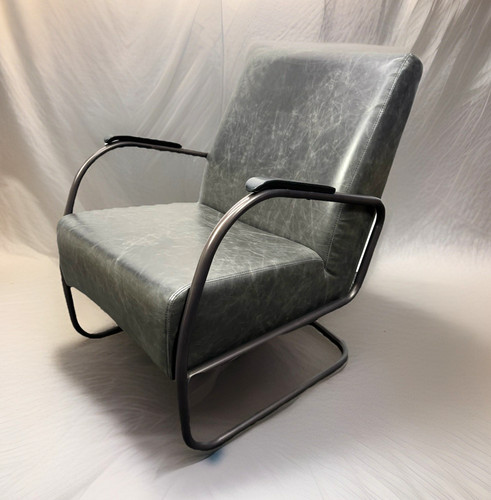 Sessel bauhaus stahlrohr leder - stahlrohr,