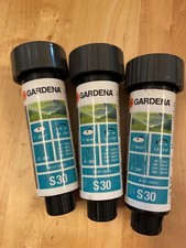 Gardena Sprinklersystem Versenkregner S30 30 m² Rasensprenger Regner 1/2"