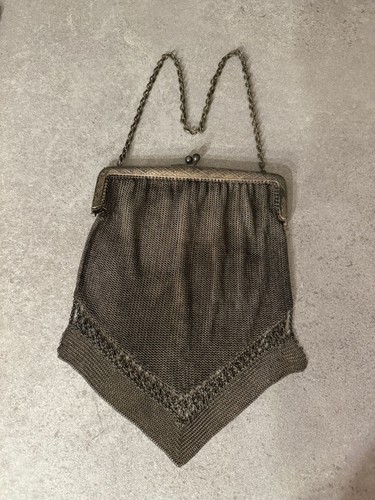 Antike kettenhandtasche orga - antike,
