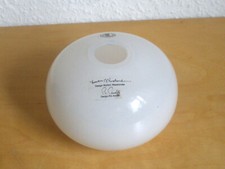 Ikea Design Vase Vasen Blumenvase Glas weiß rund flach Wesslander Amsell Deko