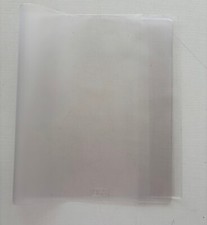 Buchumschlag Buchhülle Buchschoner farblos transparent Höhe 23,0 cm (x 40,0 cm)