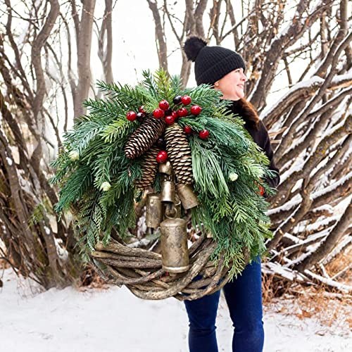 Weihnachtskranz türkranz - weihnachtskranz,