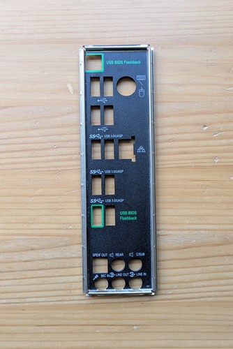 Blende für motherboard - für,