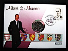 Numisbrief  Monaco  1 Franc