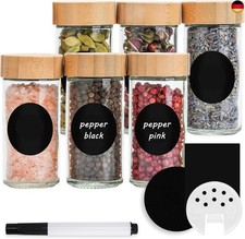 Gewürzdosen Rund [6 x 100ml]