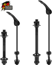 Fahrrad Hohlwelle Schnellspanner Achse Set Bicycle Quick Release Hinterrad Vorde