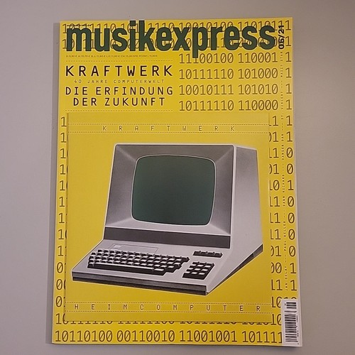 Musikexpress kraftwerk ausgabe - musikexpress,