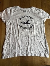 Hollister Damen Mädchen L T-Shirts Top Oberteil Sehr Guter Zustand