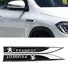 2X Peugeot Style Car Wings Neu