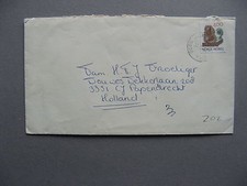 NORWAY, shipsmail cover 1990