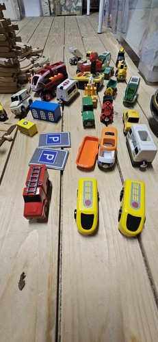 Großes brio set schienen - an,