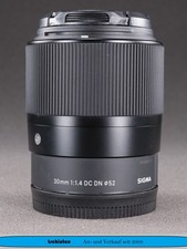 Sigma DC AF 30mm F 1.4 DN Sony
