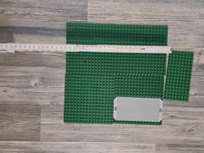 LEGO  4 Bauplatten Grundplatten Grün  Strasse16 x 16 2 st  16 x 32 eine kleine
