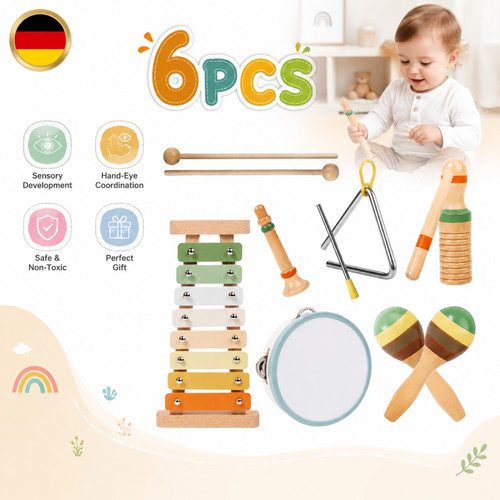 Musikinstrumente-Set