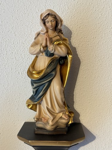 Holzfigur betende madonna 20cm - betende,