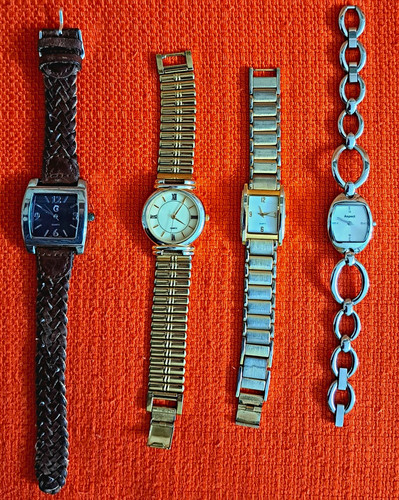 Armbanduhren konvolut - 4x, armbanduhren-konvolut