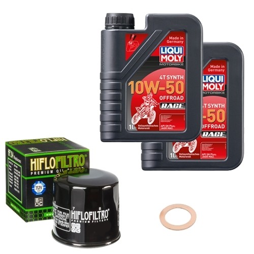Hiflo ölfilter set 10w - Ölfilter, 10w-50